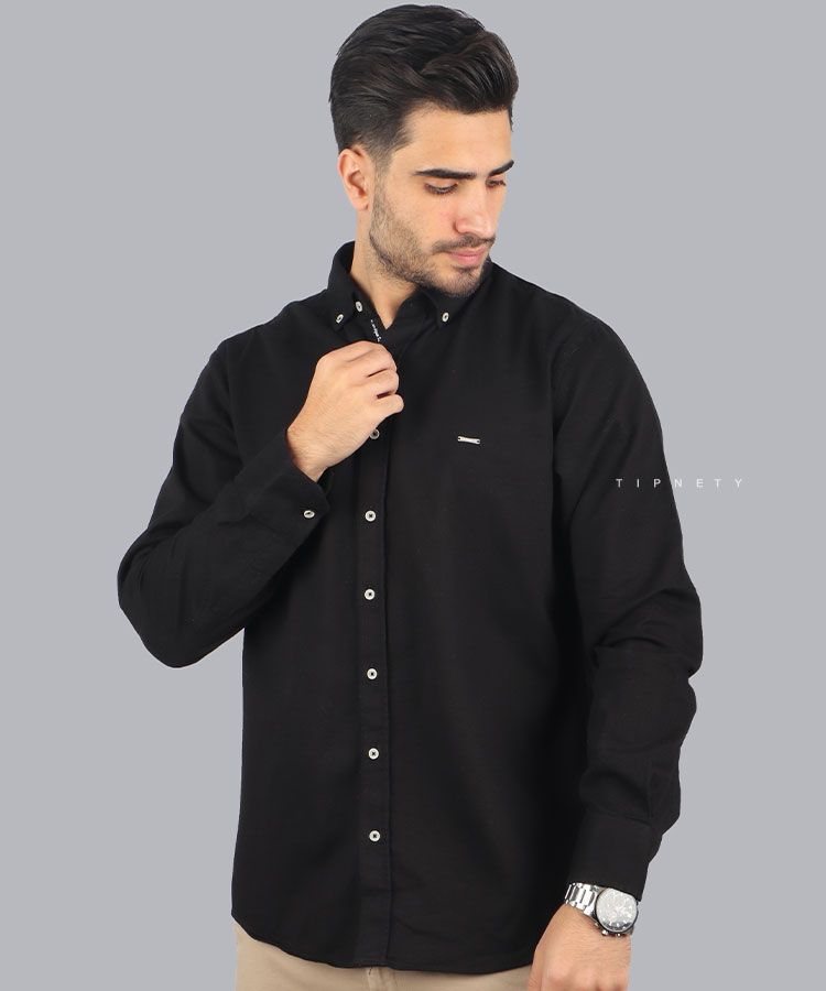                                                                                                                                                                                                                       پاییزه پیراهن 5233             مشکی آبی روشن صدری خاکی سفید پیراهن آستین بلند فیت 5233  - تصویر 4