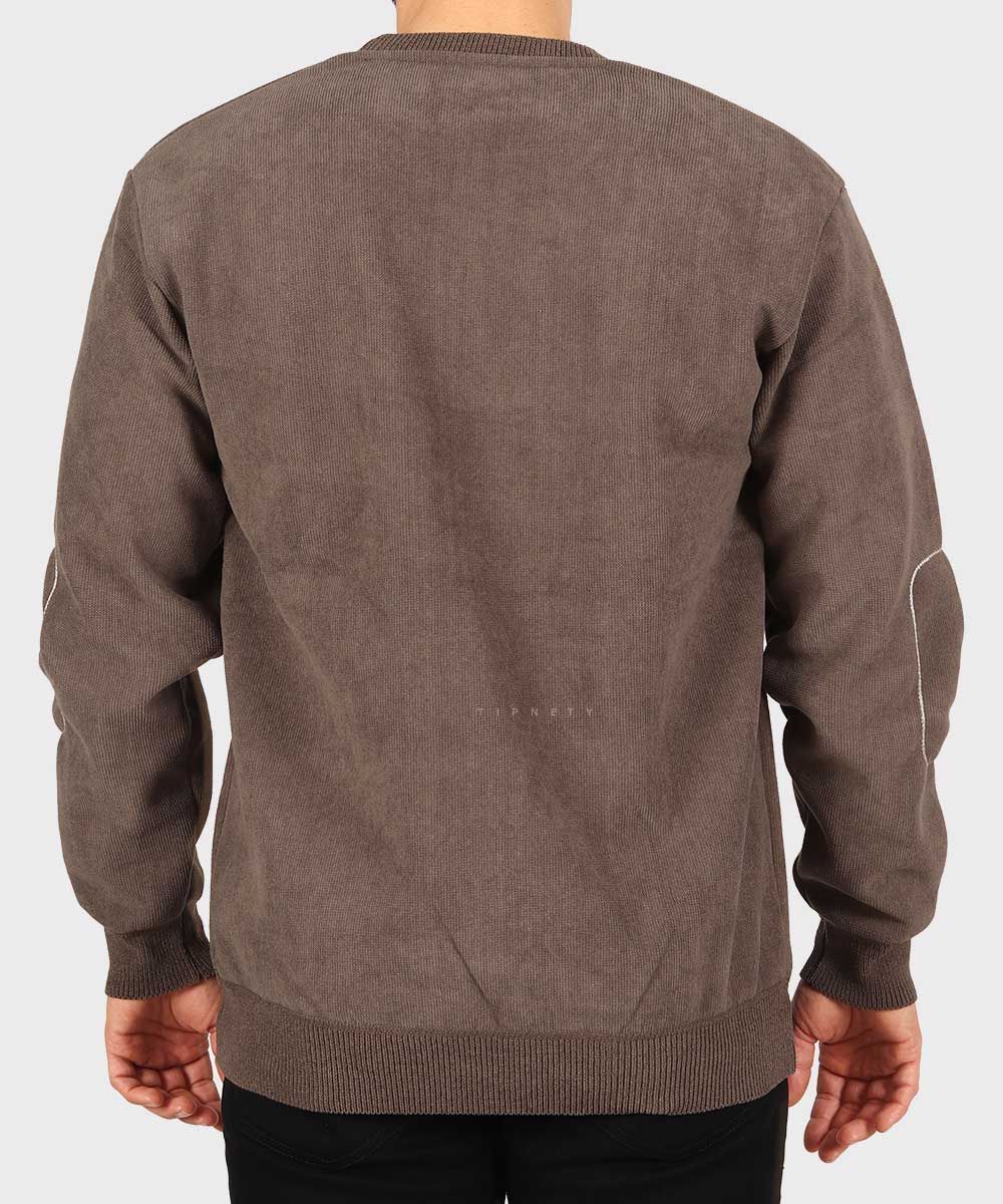                 شیری لجنی مشکی پاییزه پلیور 7137  - تصویر 8