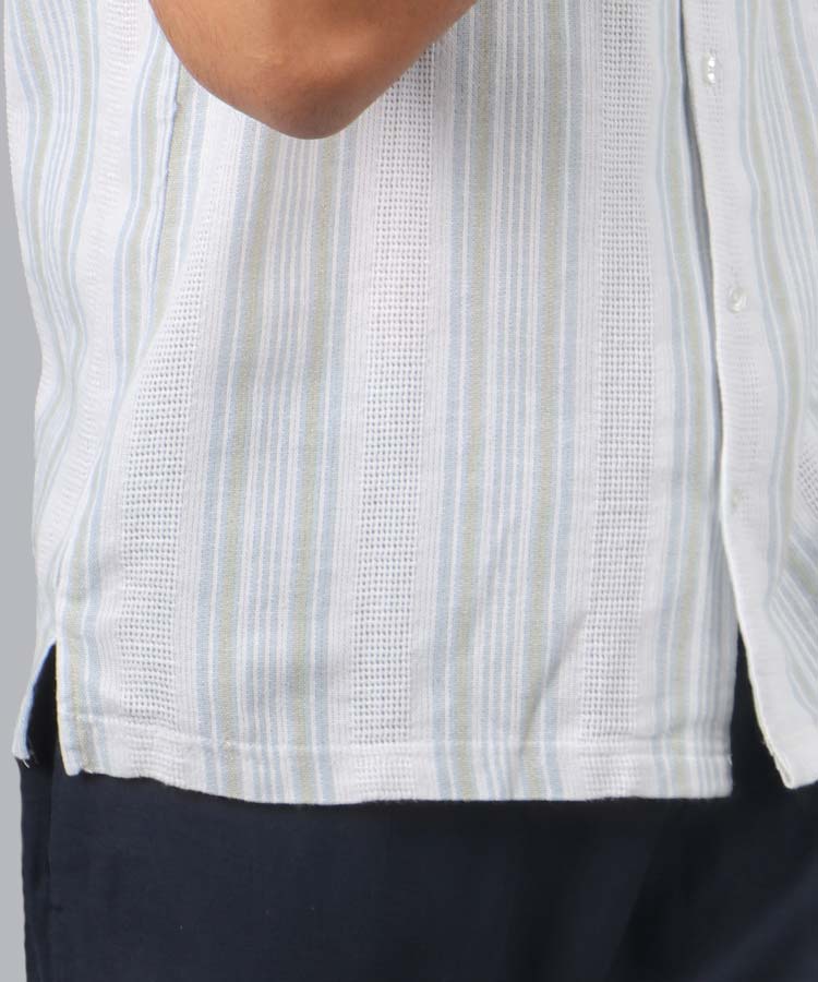                             آبی روشن پیراهن یقه انگلیسی 1260  - تصویر 5