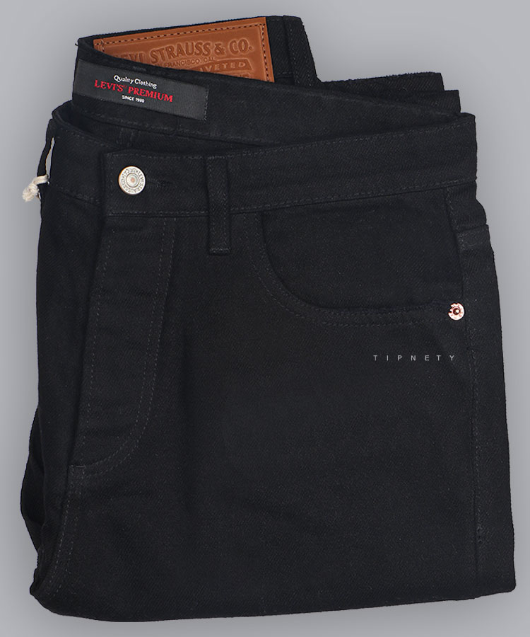 شلوار جین مام استایل مردانه مشکی 0293