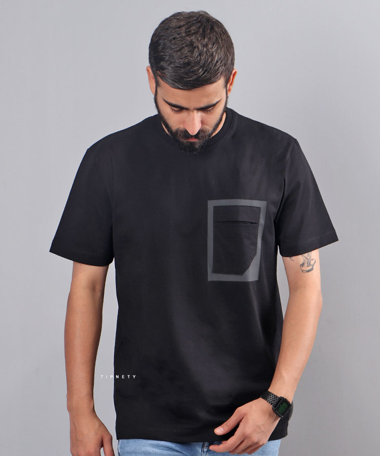 تیشرت طرح دار مردانه 1075