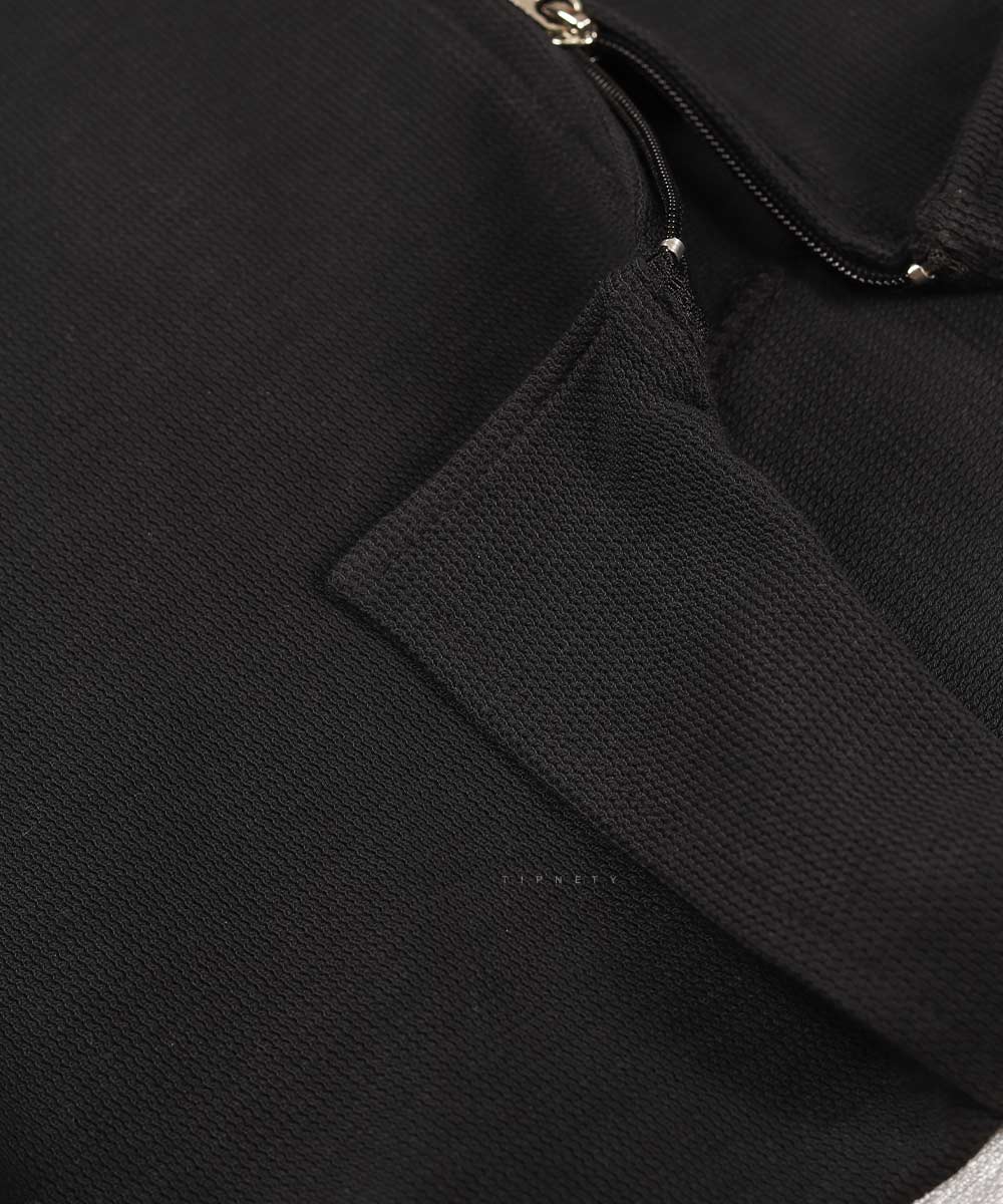 کرم نوک مدادی مشکی شیری خاکی صدری پاییزه تیشرت 4221  - تصویر 29