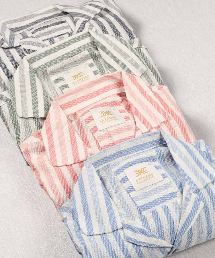 پیراهن مردانه کنفی و یقه انگلیسی 0771