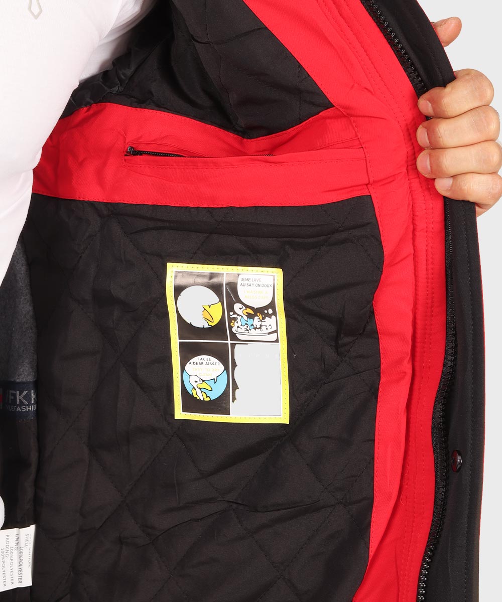           سبز مشکی سورمه ای قرمز زمستانه کاپشن 2220  - تصویر 8