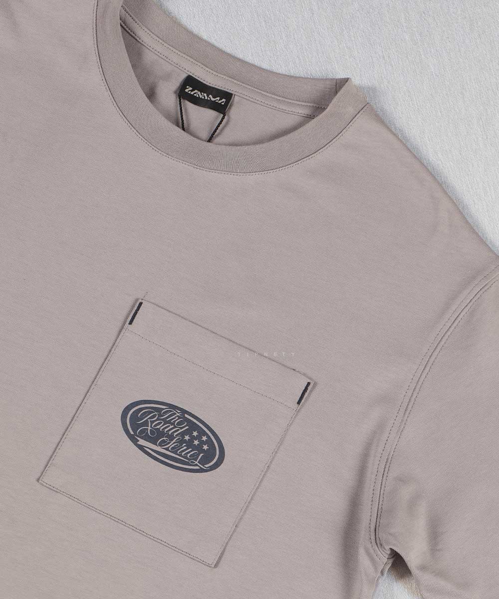     کرم روشن طوسی تیشرت لش 1697  - تصویر 6