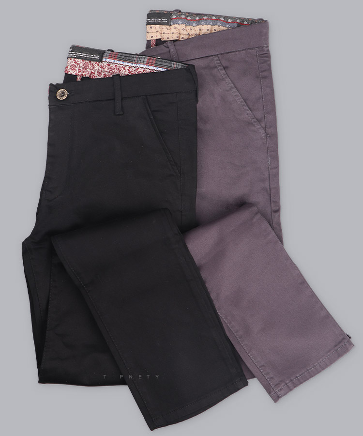 شلوار کتان اسپرت مردانه برش آزاد 0602