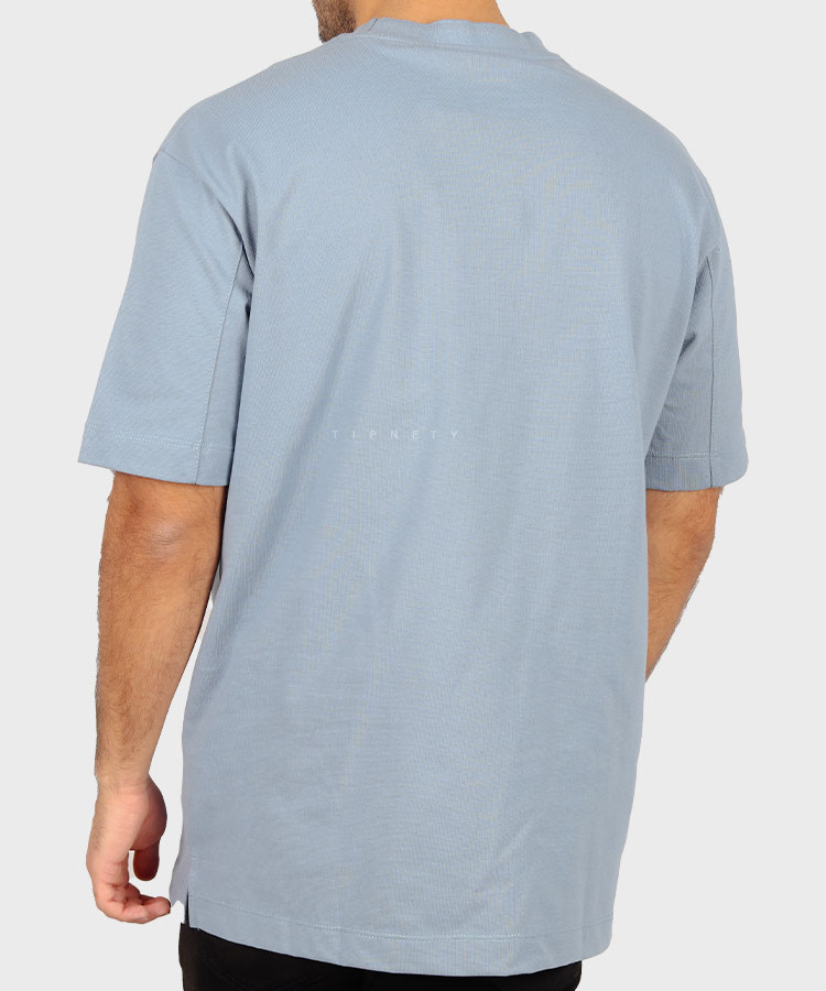                                                                                                 طوسی سفید سورمه ای مشکی آبی چرک زرشکی روشن سبز آبی تیشرت لش 2530  - تصویر 16