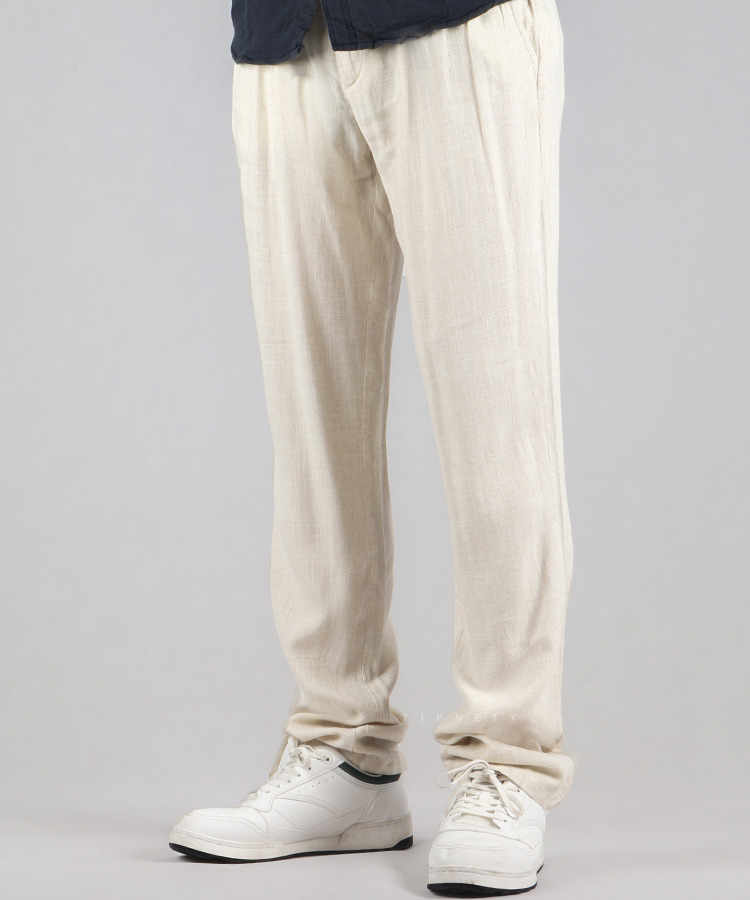 شلوار لینن مردانه پیله دار 0071