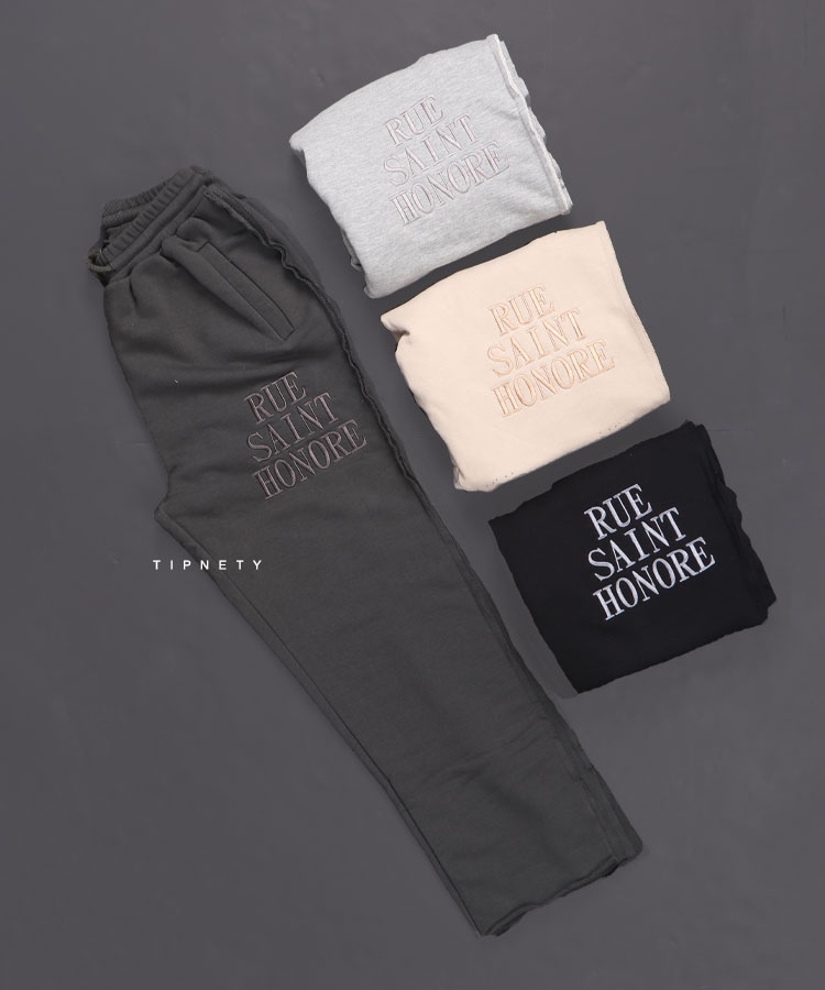                                                             طوسی کرم لجنی مشکی شلوار کتان اسلش 2610  - تصویر 5