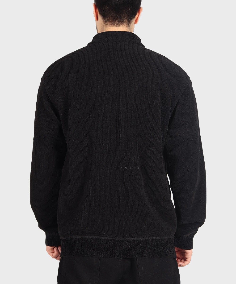 مشکی عسلی خاکی پاییزه پلیور 6095  - تصویر 7