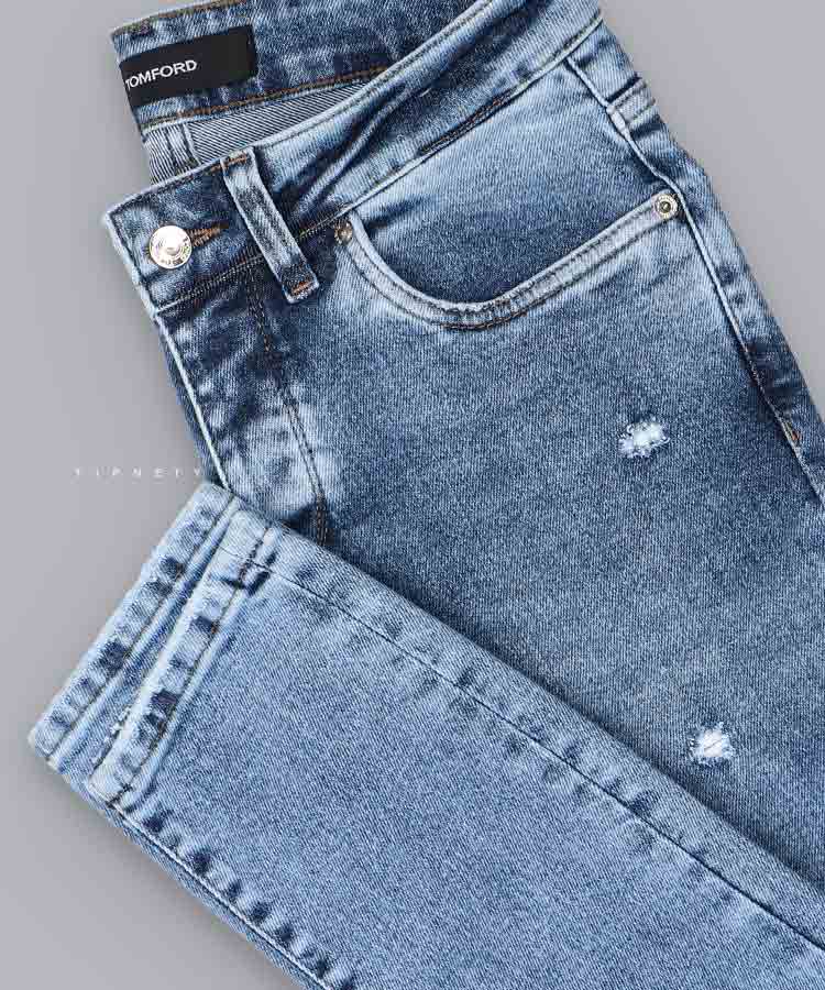             آبی شلوار جین اسکینی 3713  - تصویر 3