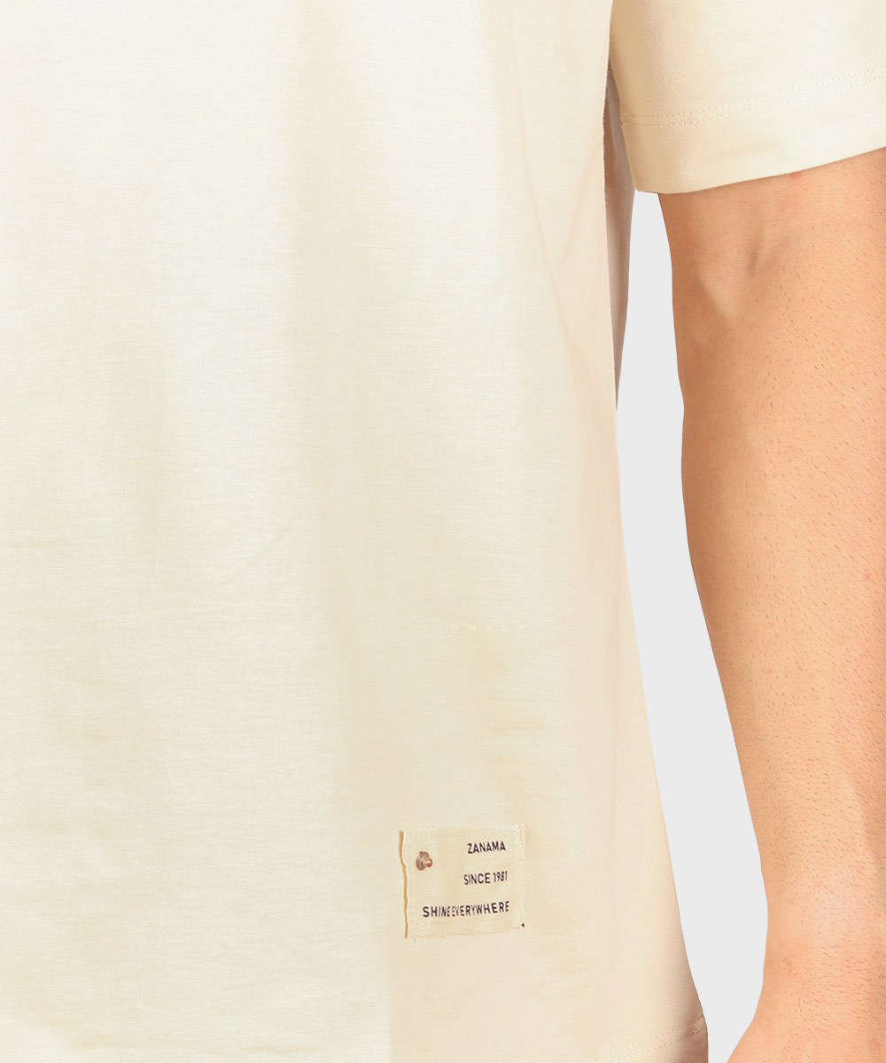                         کرم روشن تیشرت لش 8172  - تصویر 3