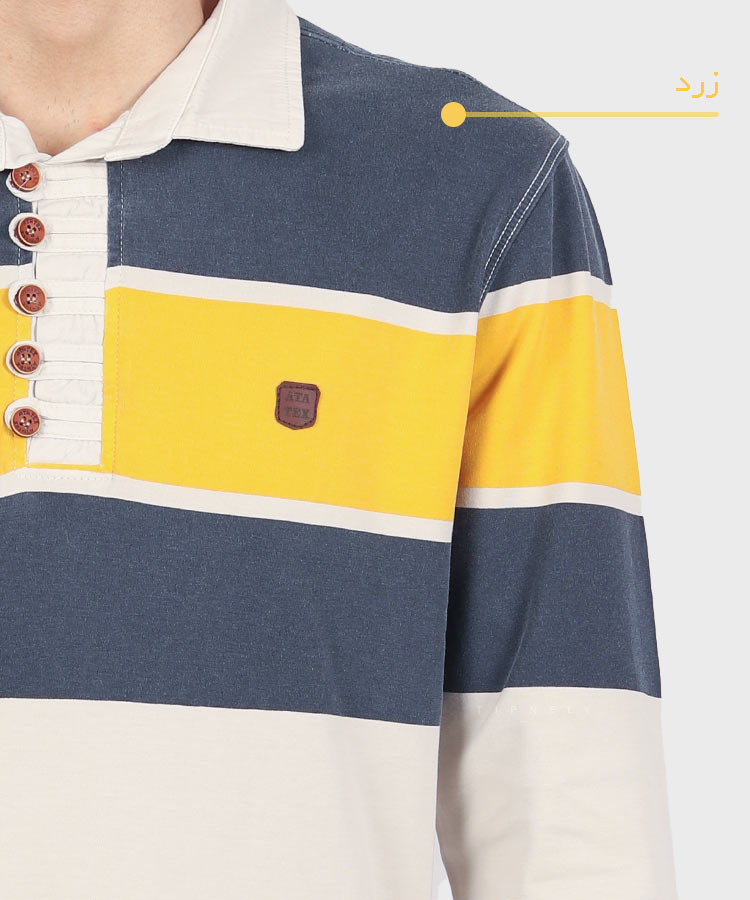                     زرد سبز آبی قرمز   پاییزه تیشرت 1363  - تصویر 3