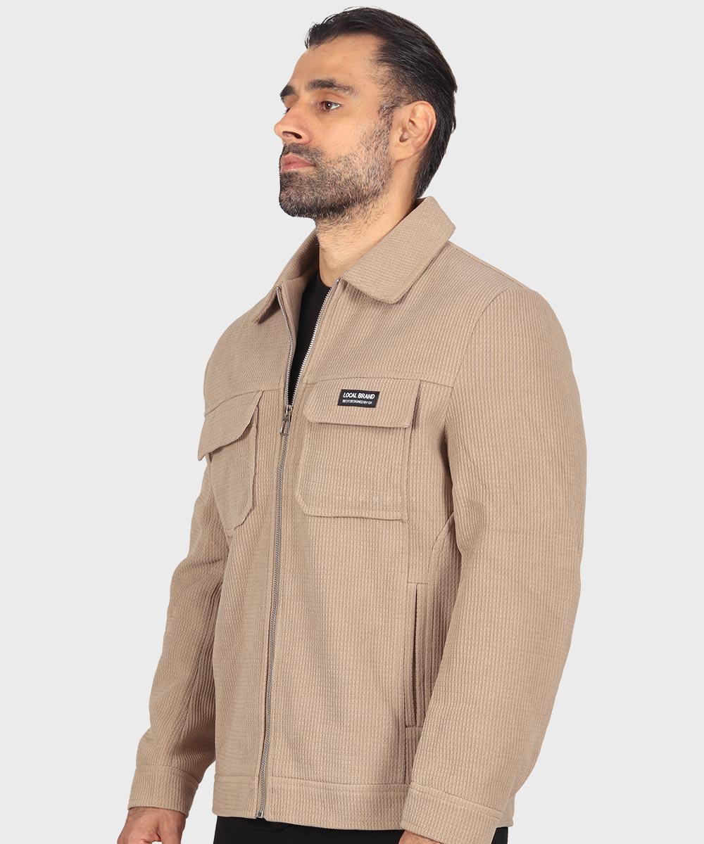                         خاکی صدری مشکی زمستانه کت کتان 2602  - تصویر 16