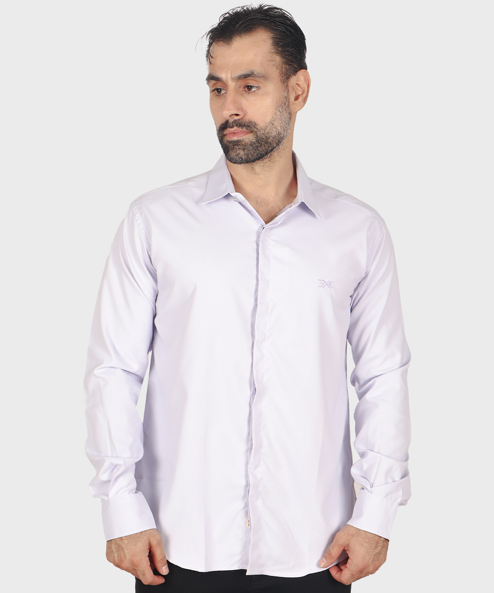                                           آبی روشن سبز مشکی یشمی یاسی نفتی پیراهن آستین بلند فیت 0939  - تصویر 5