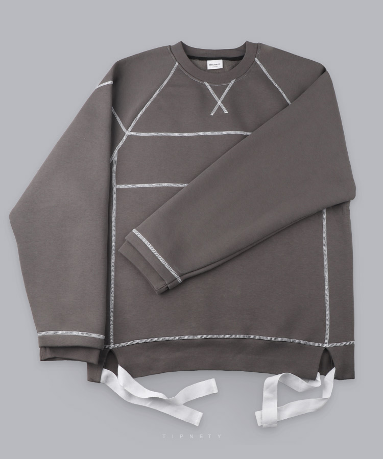                                                                                                                   سفید دودی پاییزه پلیور 3498  - تصویر 8