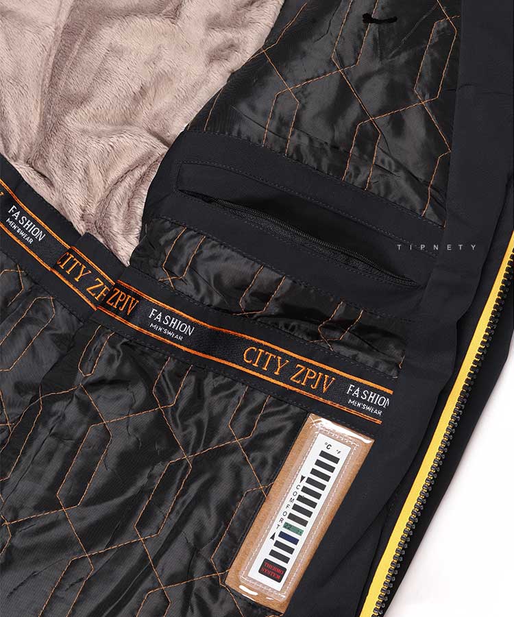                   مشکی سورمه ای زمستانه کاپشن 8656  - تصویر 7