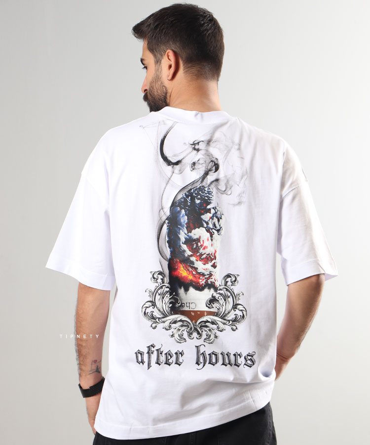                                                 سفید مشکی تیشرت لش 1820  - تصویر 8