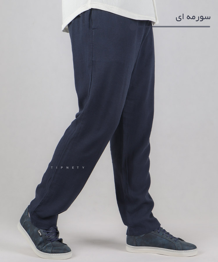 شلوار لینن مردانه بگ 0060