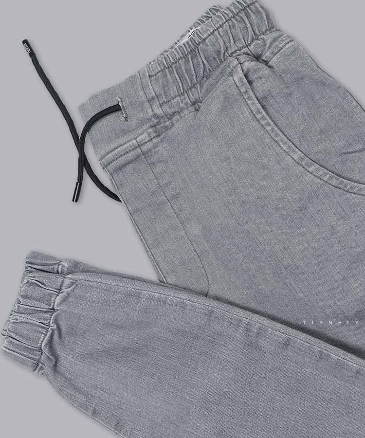                 طوسی شلوار جین اسلش 1191  - تصویر 3