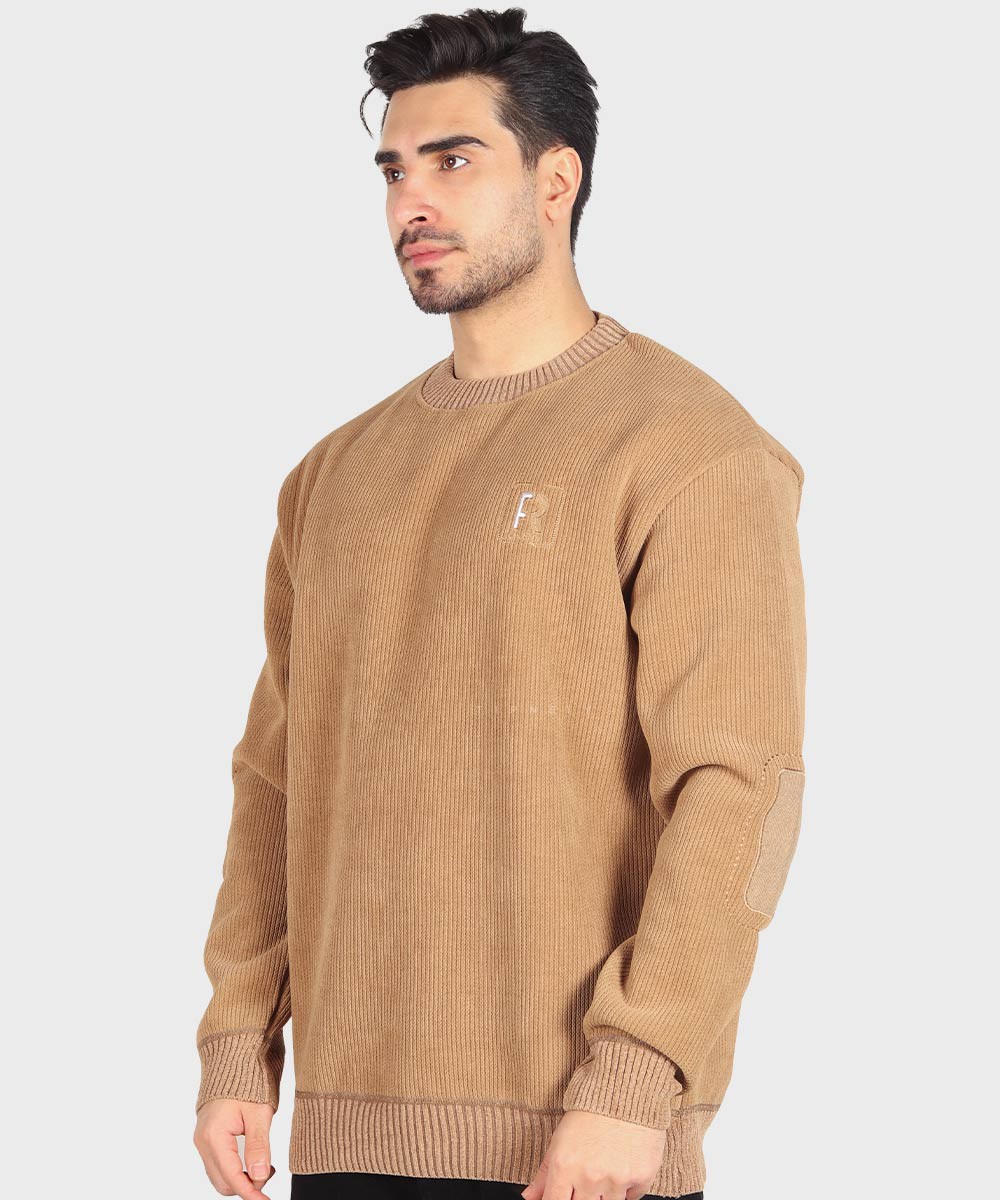 مشکی عسلی شیری پاییزه پلیور 7126  - تصویر 10