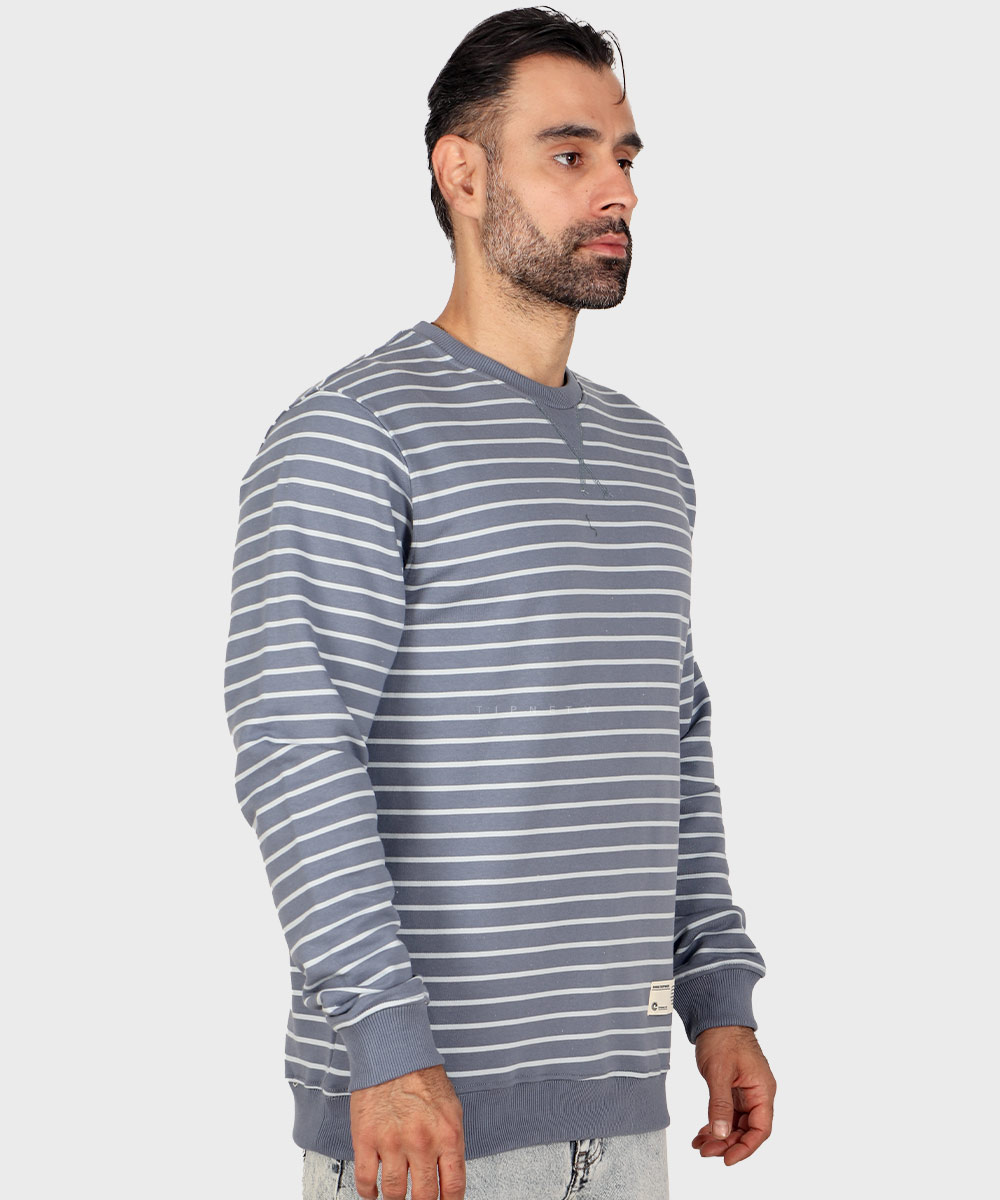                                     ملانژ آبی قهوه ای کرم سبز پاییزه پلیور 1532  - تصویر 19