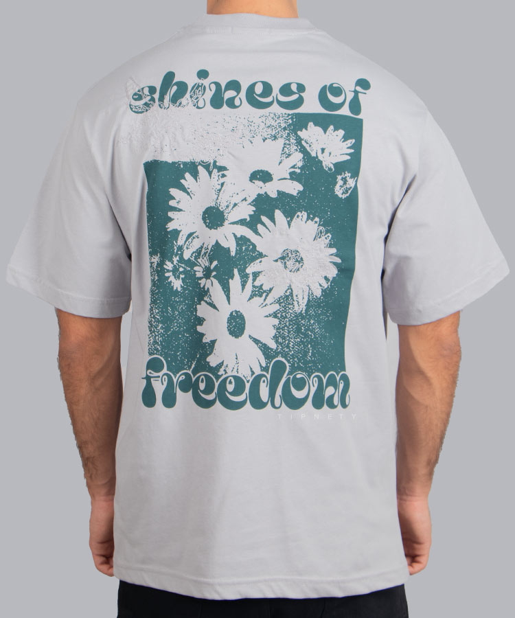                                                                                         سفید طوسی مشکی تیشرت لش 1269  - تصویر 5