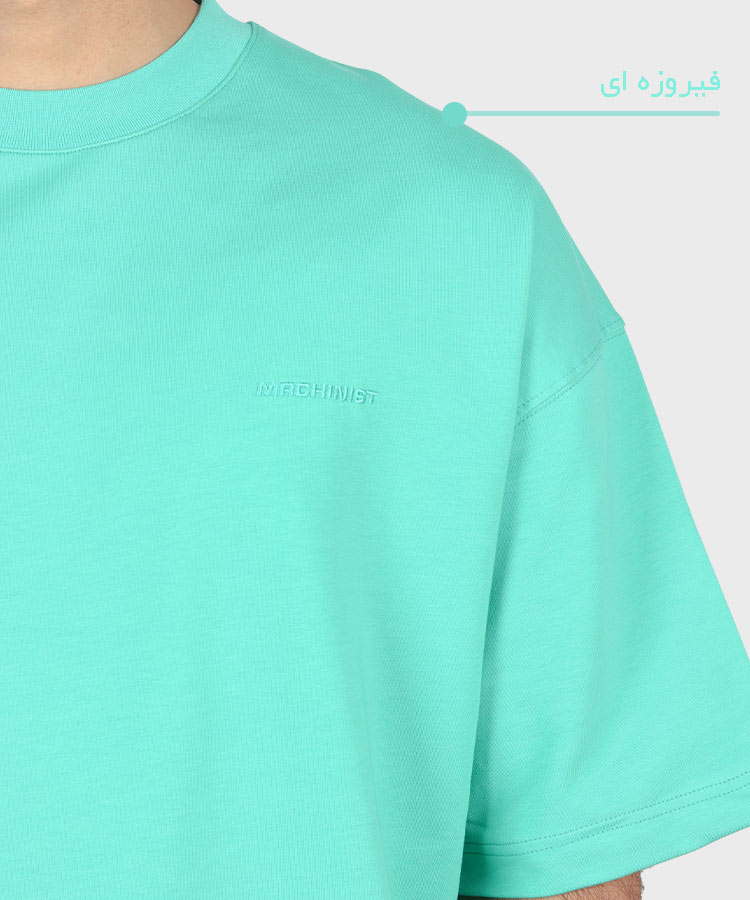                           روشن               سفید   آبی نارنجی کرم     مشکی قرمز   آبی روشن کله غازی                                                 شکلاتی شیری استخوانی سبز طوسی صورتی دودی نفتی فیروزه ای تیشرت لش 1779  - تصویر 9