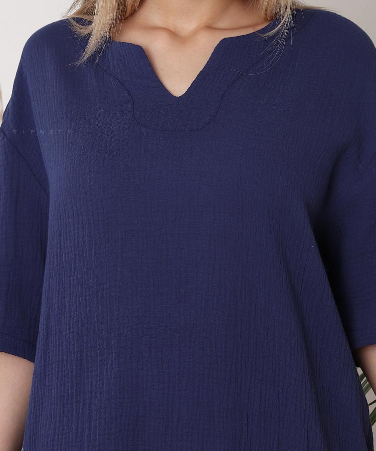                 مشکی کرم سورمه ای قهوه ای سبز سفید تیشرت کوبایی 1143  - تصویر 3