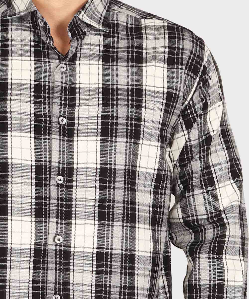         سفید پاییزه پیراهن 0165  - تصویر 3