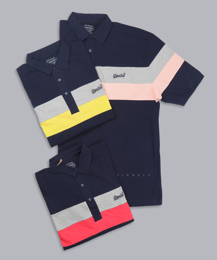 تیشرت یقه دار سایز بزرگ مردانه 5303