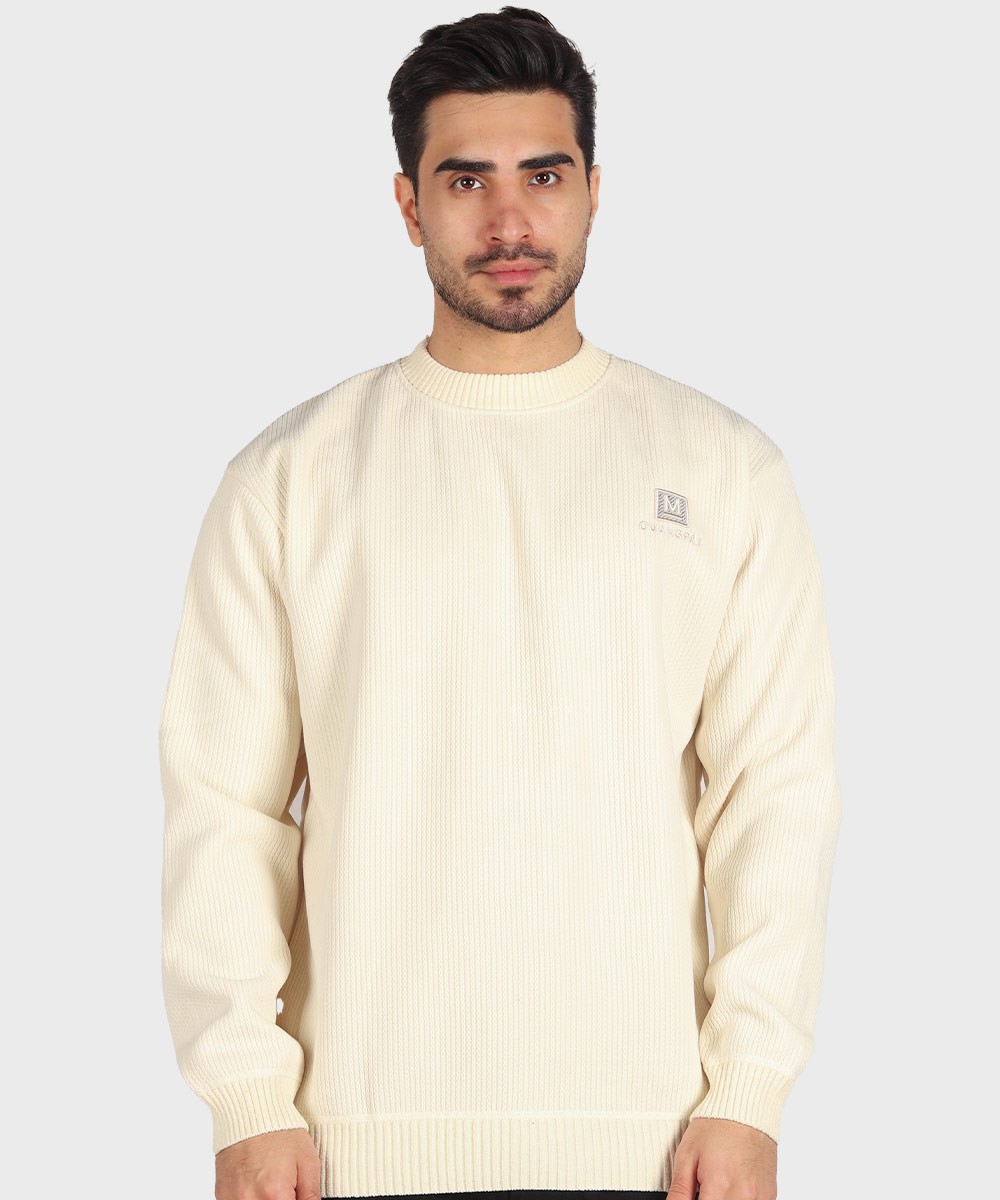 مشکی عسلی شیری پاییزه پلیور 7135  - تصویر 3