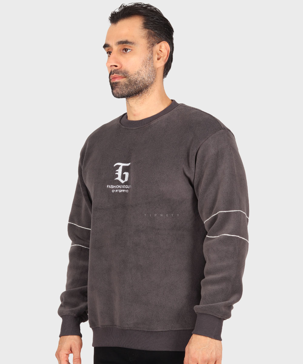                                     دودی شیری مشکی شکلاتی سبز پاییزه پلیور 9979  - تصویر 17