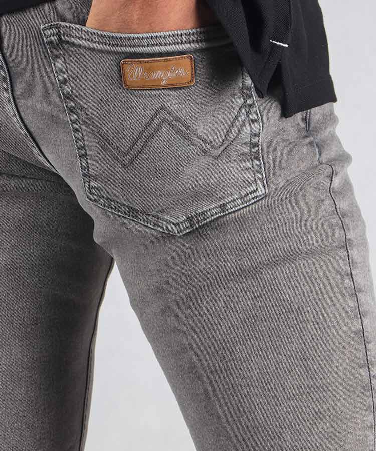                     طوسی آبی یخی ذغالی شلوار جین اسلیم 3773  - تصویر 3