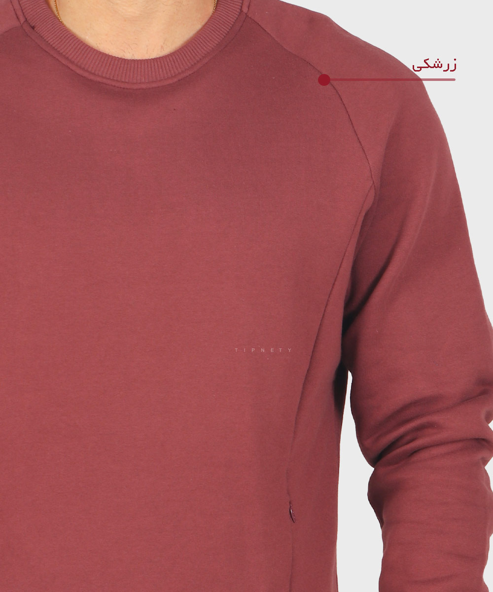                                                                       طوسی تیره زرشکی کاربنی آبی روشن صدری مشکی پاییزه پلیور 1762  - تصویر 11