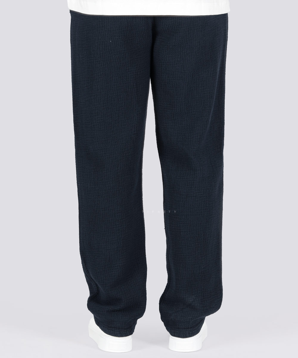     سورمه ای شلوار پارچه ای بگ استایل 1040  - تصویر 4