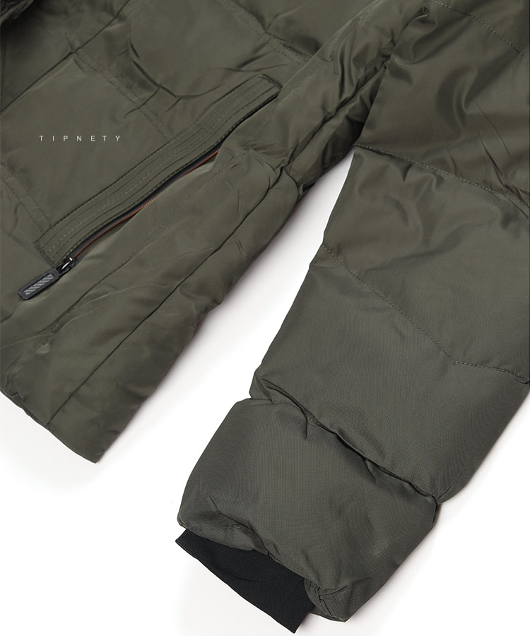           سورمه ای لجنی مشکی سبز زمستانه کاپشن 7065  - تصویر 12