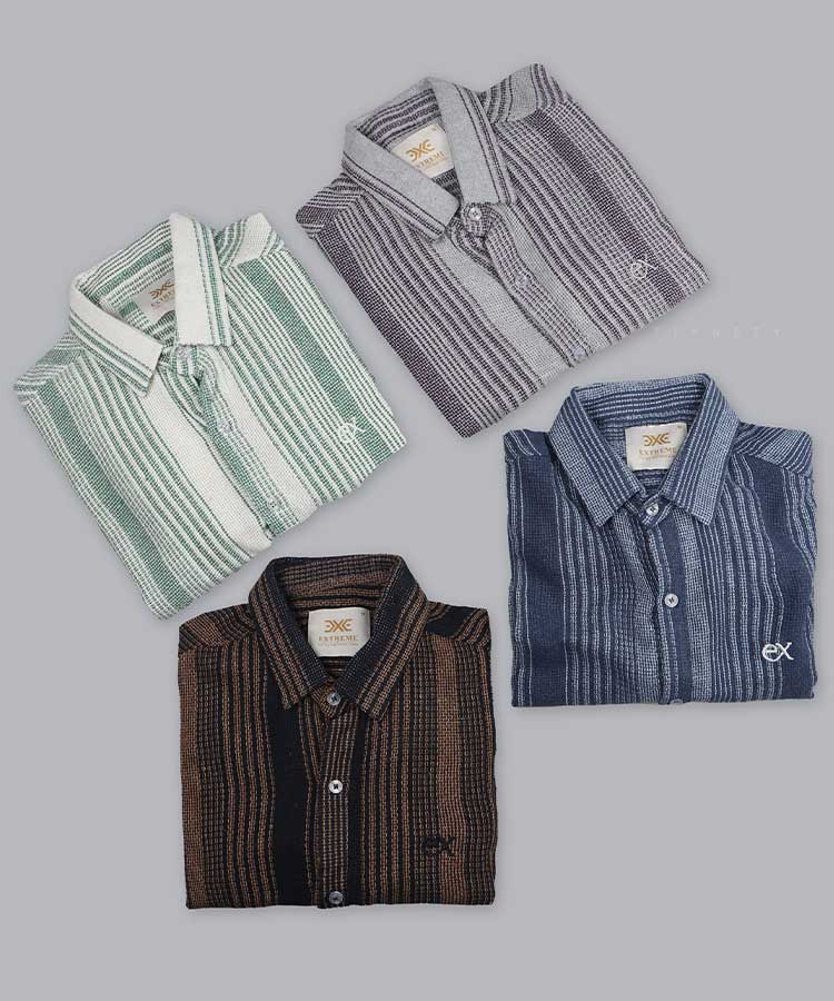 پیراهن لش مردانه کنفی 0303