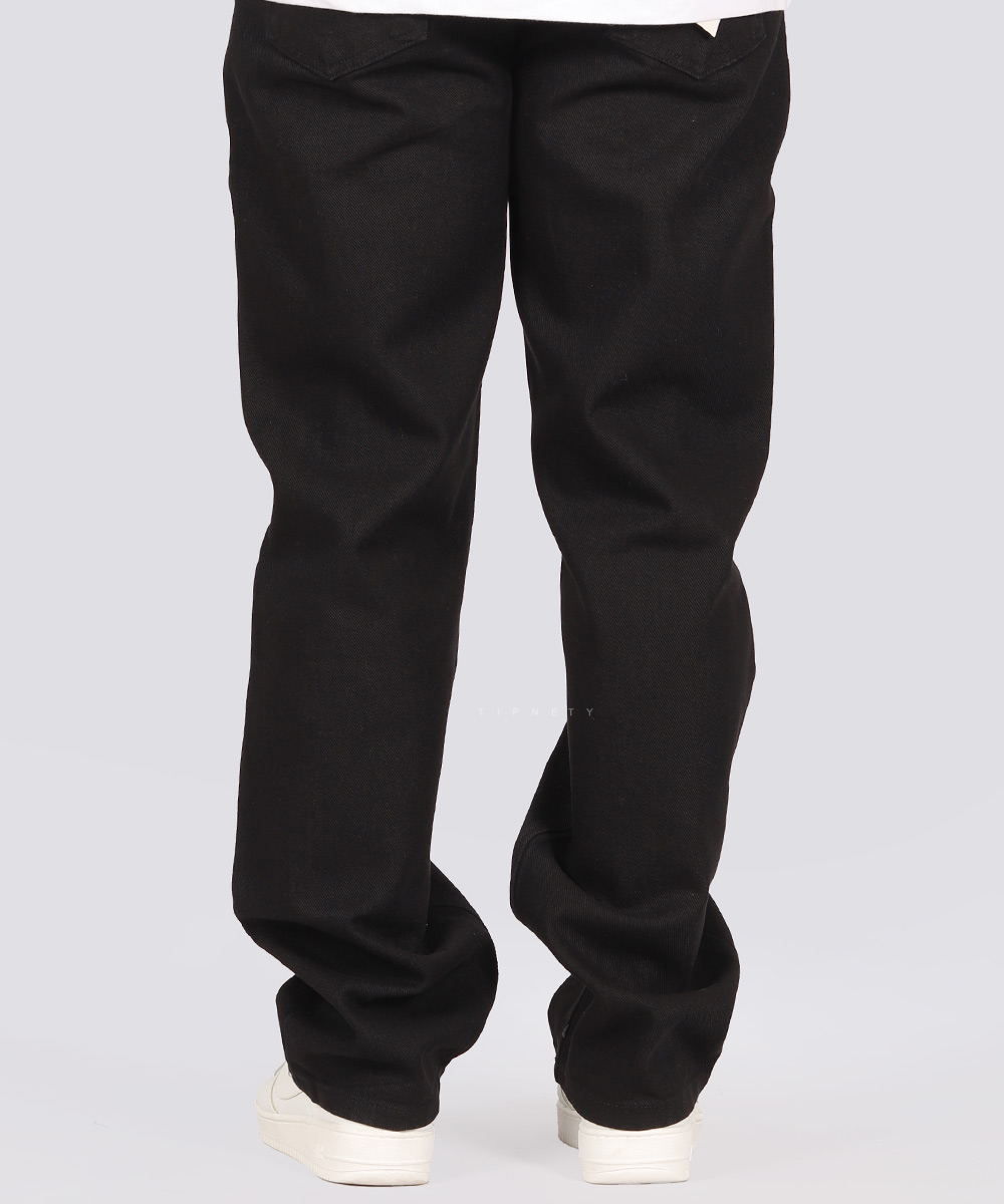     مشکی شلوار جین بگ استایل 0849  - تصویر 5