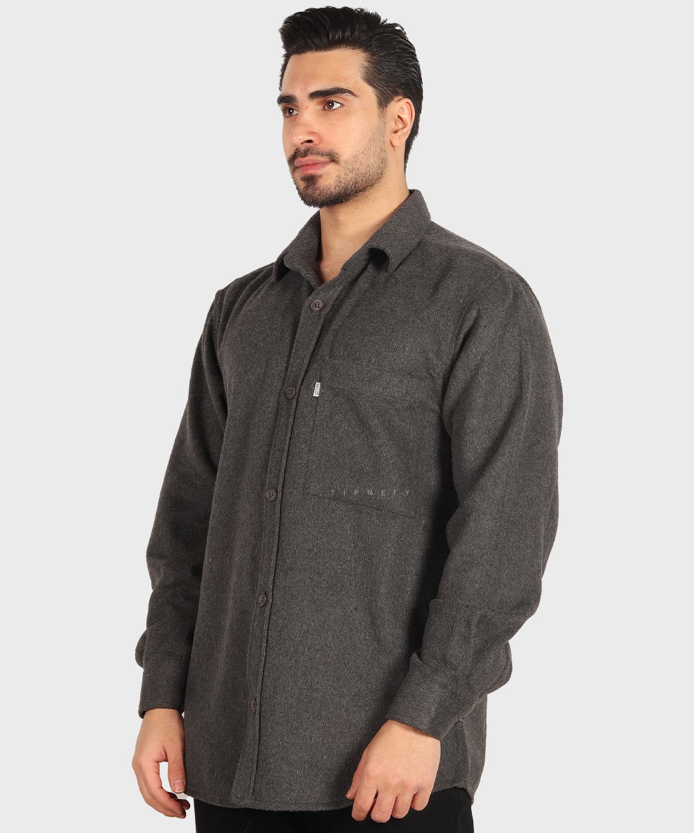                     قهوه ای دودی طوسی مشکی پاییزه پیراهن 0964  - تصویر 10