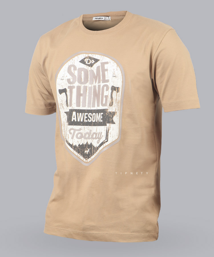 تیشرت طرح دار مردانه 1364