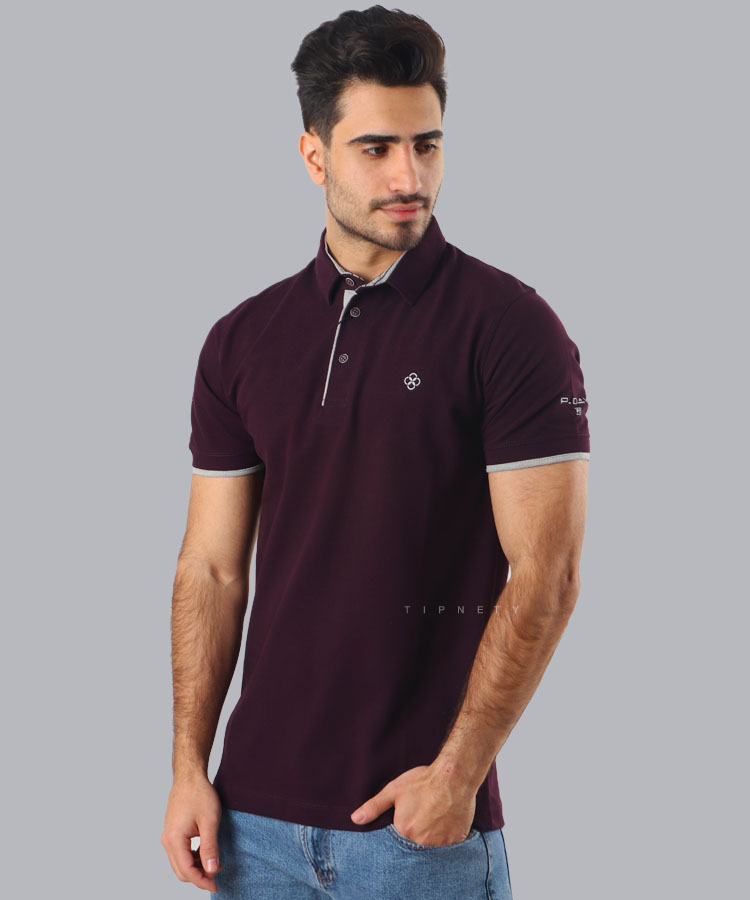 تیشرت یقه دار مردانه 6207