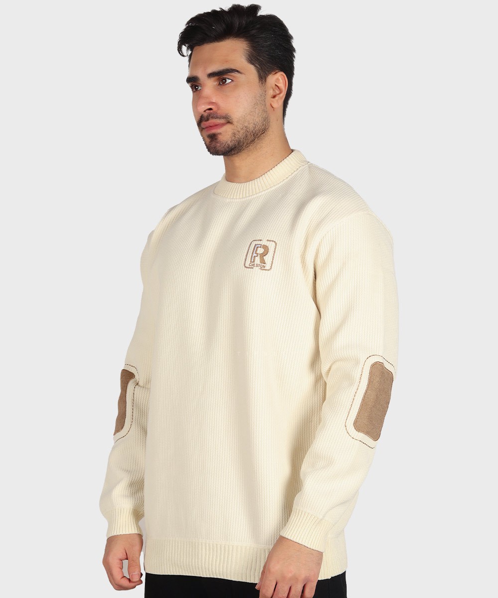 مشکی عسلی شیری پاییزه پلیور 7126  - تصویر 9