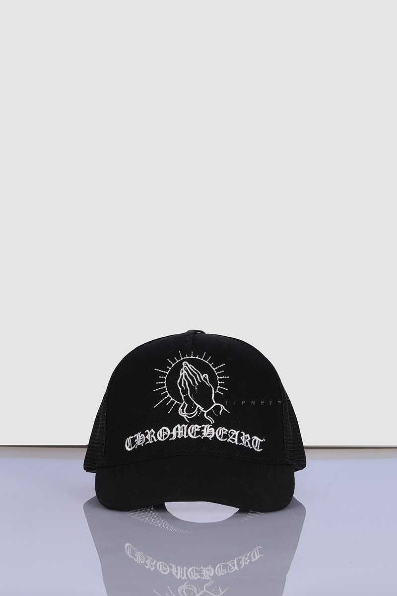 کلاه کپ کتان طرحدار و پشت توری 3014