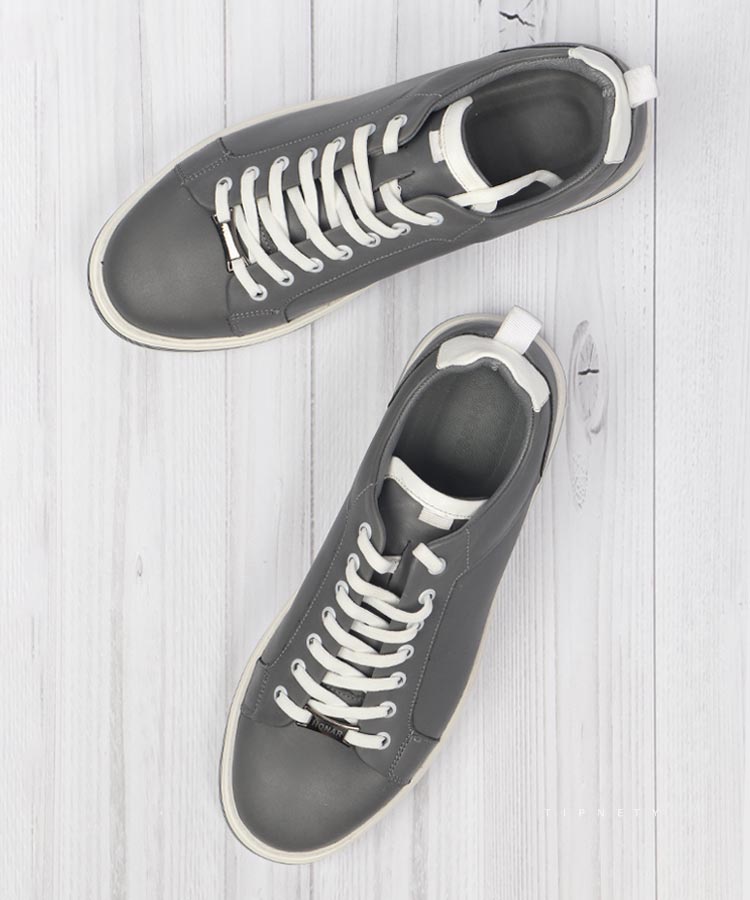         مشکی سفید طوسی کفش کژوال 0267  - تصویر 10