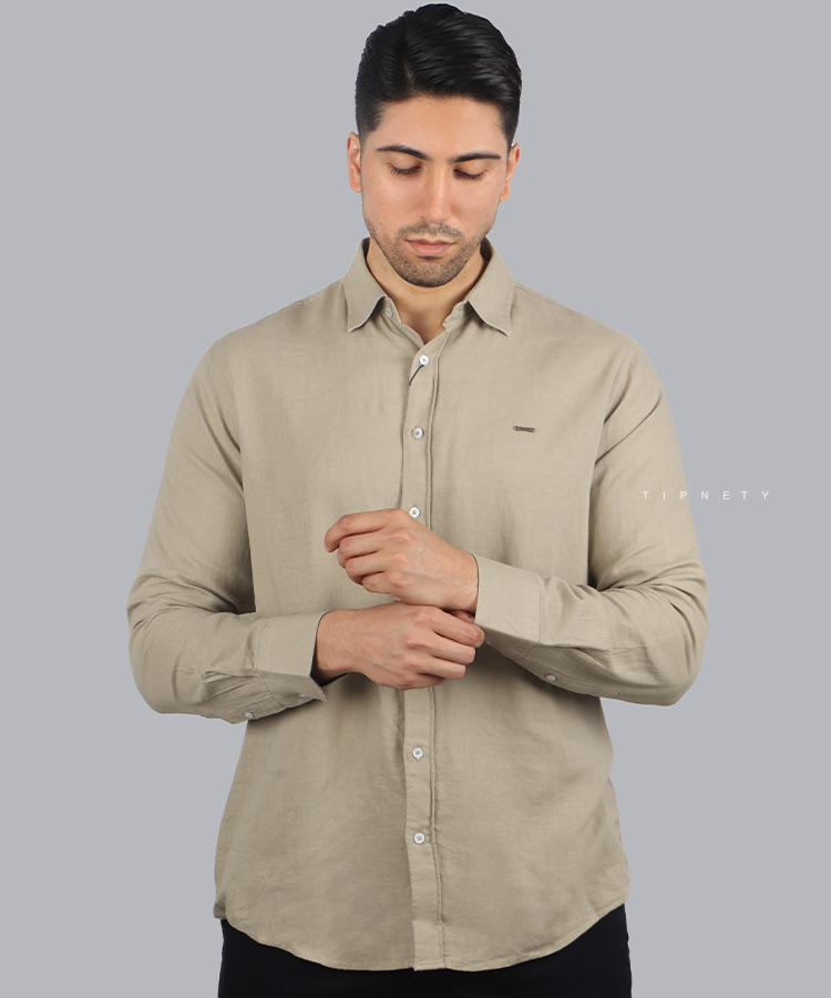                                                                                                 سورمه ای صدری شیری استخوانی مشکی پیراهن لش 5326  - تصویر 5