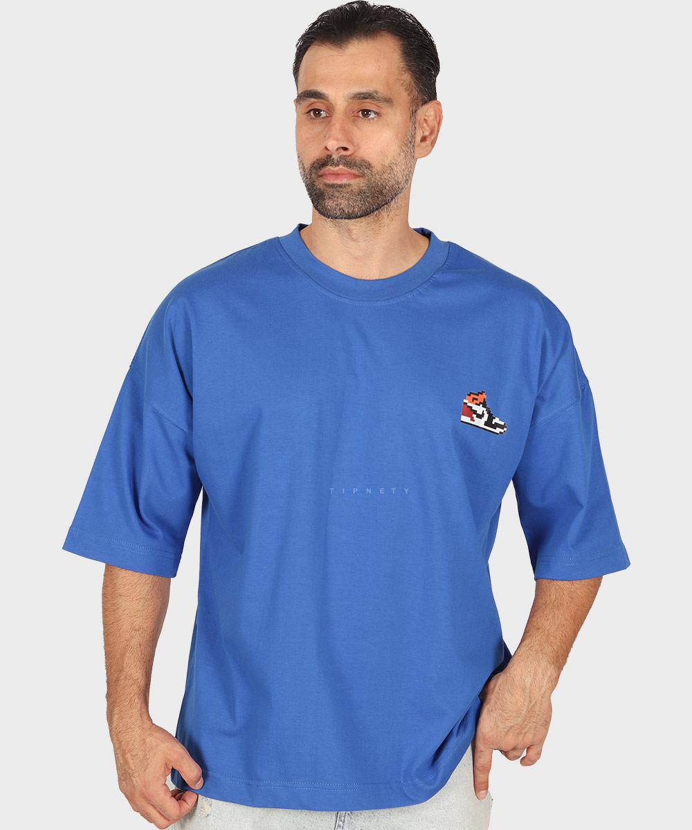 صورتی آبی روشن خاکی سفید تیشرت لش 6210  - تصویر 23