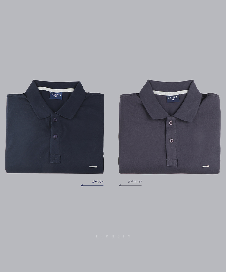                                                                                                                                                                                                                                                         نوک مدادی یشمی مشکی سورمه ای سفید لجنی خاکی قرمز پاییزه تیشرت 0517  - تصویر 7