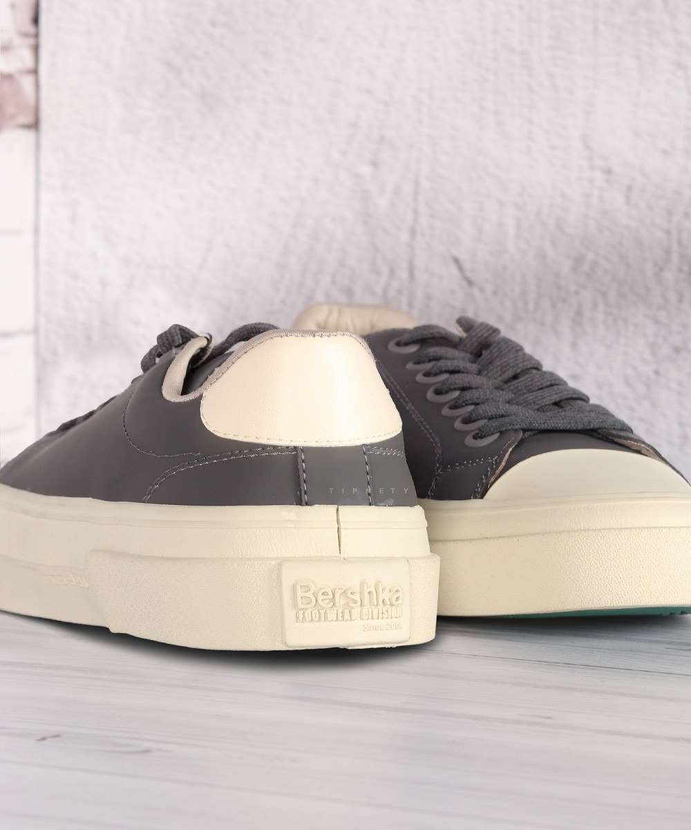 کفش ونس کژوال و طوسی تیره کد 0052