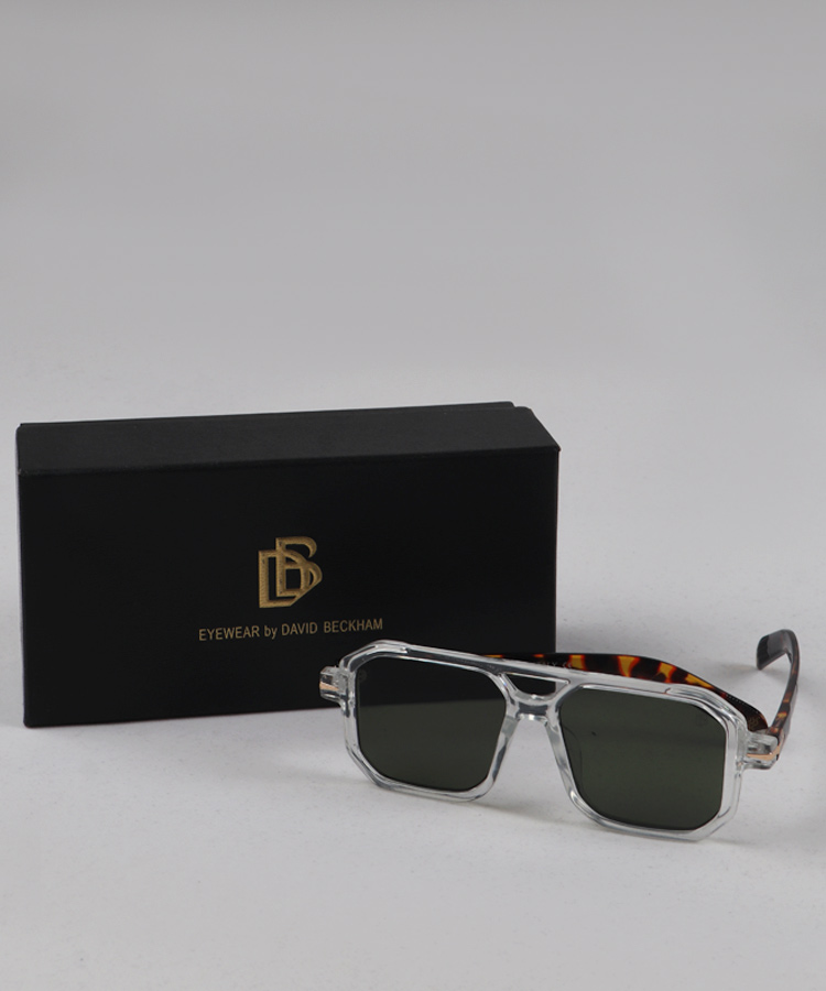 عینک آفتابی پلنگی برند دیوید بکهام 2003